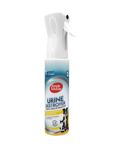 Simple Solution Urine Destroyer Flairosol 400ml   360&deg; Pet Urine Stain &amp; Odor Remover Spray for Dogs &amp; Cats
