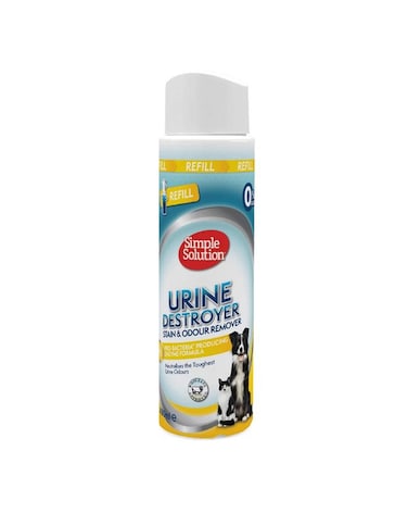 Simple Solution Urine Destroyer Flairosol Refill 400ml   Pet Urine Stain &amp; Odor Remover Spray for Dogs &amp; Cats