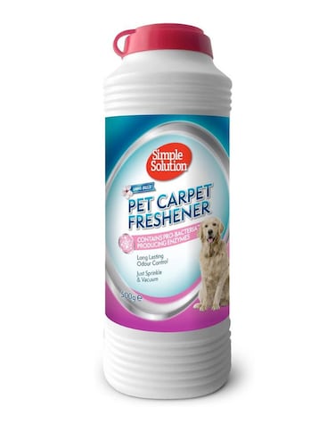Pet Carpet Freshener 500g &ndash; Spring Breeze Scent   Deodorizes Carpets &amp; Eliminates Pet Odors