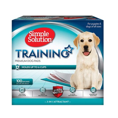 Simple Solution Economy Puppy Training Pads-(Pack of-100 Pads)