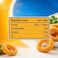 Siblou Breaded Calamare Rings, 400g