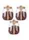 3 Pcs Glass Jars with Airtight Lid and Spoon, Food Cereal Storage, Kitchen Storage Jars, Overnight Oats Containers, Clear Storage Jars Containers for Cookie, Candy, Coffee Beans, Spice and More(600ML)