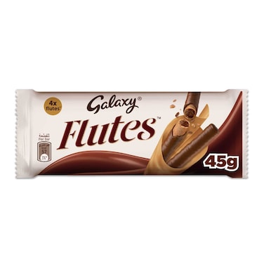 Galaxy Flutes Chocolate, 4 Fingers, 45g