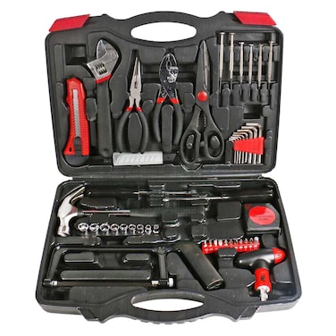 GTT Hand Tool Set SJY-T10037 Black and Red 59 PCS