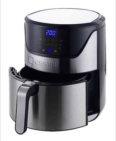 Dessini 7L Air Fryer No Need Oil, 2200W, 960, Silver/Black