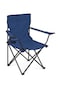 Dessini Foldable Camping Chair /Picnic Chair/Beach Chair/Out Door Chair Hand Support With Cup Holder With Carry Bag (Blue)