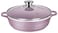 Dessini non stick Granite fry pan 36Cm Purple - Pfoa Free Oven Safe-Multi Layer
