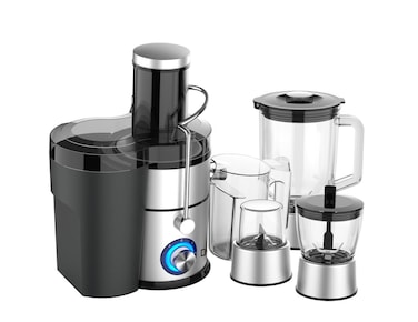 Dessini 4 in 1 juicer &amp; blender with 85mm big diameter feed tube 1000W