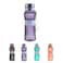 Sports 650ml Water Bottle , BPA Free, Leak Proof  For Sport ,Fitness, Gym , Picnic, 100purple