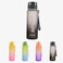 Sports 650ml Water Bottle, BPA Free,  Leak Proof  For Sport ,Fitness, Gym , Picnic, 200black/grey