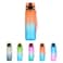 Sports 850 ml Water Bottle, BPA Free,  Leak Proof  For Sport ,Fitness, Gym , Picnic 300Blue/Orange