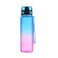 Sports 850 ml Water Bottle, BPA Free,  Leak Proof  For Sport ,Fitness, Gym , Picnic 300Pink/Blue