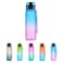 Sports 850 ml Water Bottle, BPA Free,  Leak Proof  For Sport ,Fitness, Gym , Picnic 300Pink/Blue