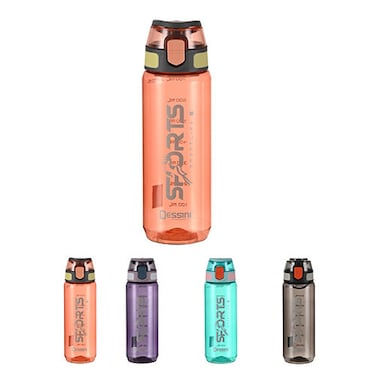 Sports 800 ml Water Bottle, BPA Free, Leak Proof  For Sport ,Fitness, Gym , Picnic  500Orange