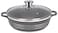 Dessini non stick Granite fry pan 24Cm Grey - Pfoa Free Oven Safe-Multi Layer