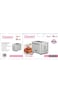 Dessini Toaster, 2-Slice, 900W, Stainless Steel, Dual-Side Heating, 7 Browning Levels, Defrost, Removable Crumb Tray ST8000  Silver