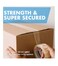 Dessini  6 Roll Strong Heavy Duty Clear Packing Tape, 2 Inches x 100 Yards