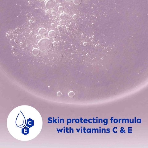 NIVEA Shower Gel Body Wash Fresh Powerfruit Antioxidants Blueberry Scent 250ml