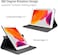 Muzz Tab S9 case 360&deg; Rotating Case for Samsung Galaxy Tab S9, Multi-Angle Swiveling Slim Cover, Auto Wake/Sleep, PU Leather Hard Back, Shockproof (Brown)