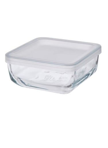 container with lid, glass0.5 l