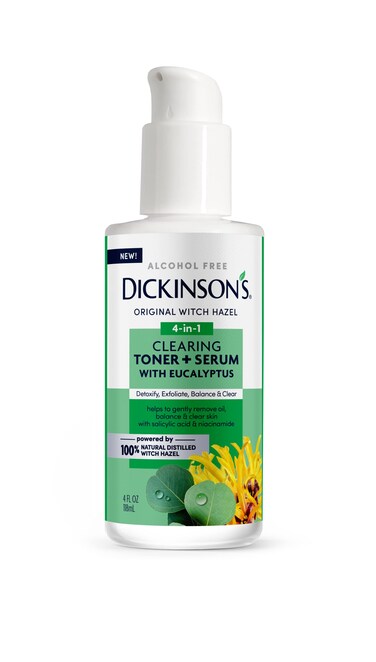 Dickinson'sWitch Hazel Clearing Toner + Serum with Eucalyptus