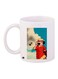 Anime Girl Printed Coffee Mug White/Red/Blue 11ounce