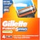 Gillette Fusion ProGlide Power Razor Blades, 4PCS