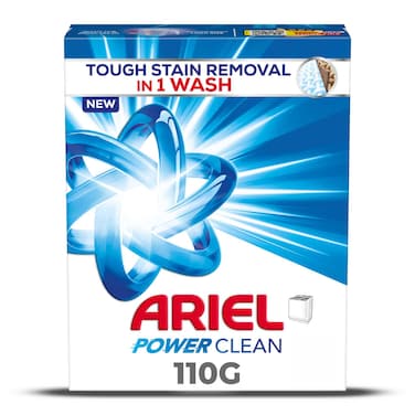 Ariel Semi-Automatic Laundry Detergent Powder Original Scent 110g