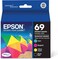 Epson 69 DURABrite Ultra Ink Black &amp; Color Combo Pack (International version)