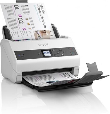 Epson, Color Duplex Workgroup Document Scanner, DS-870