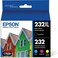 Epson 232 Claria Ink High Capacity Black &amp; Standard Color Cartridge Combo Pack (International Version)