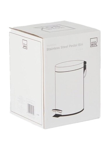 HomeBox Tamara Stainless Steel Pedal Bin - 5 L