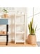 Home Box Allure Bios Rectangle 4-Tier Bathroom Caddy 36 X 100 X 23 Cm White