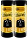 Biodegradable &amp; Antibacterial Garbage Bags - 67 Gallon, 105X125Cm, 2-Pack Roll Set