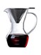 Coffee Kettle With Filter Drip Slow Brew Clear 300ml
