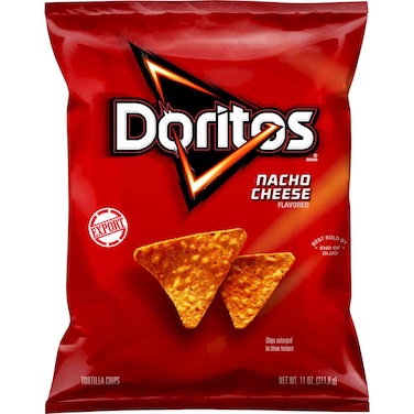 Doritos Nacho Cheese Flavoured Tortilla Chips, 311.8g