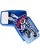 Nova Kids Bento Lunch Box with Spoon &amp; Fork - Motorbike Blue