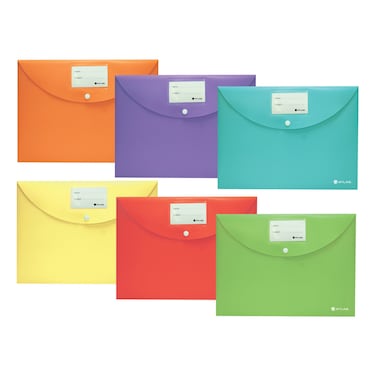 أطلس حقيبة مستندات مع بطاقة الاسم