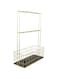 The Home Deco Factory Wall Mount Metal Gold One Size