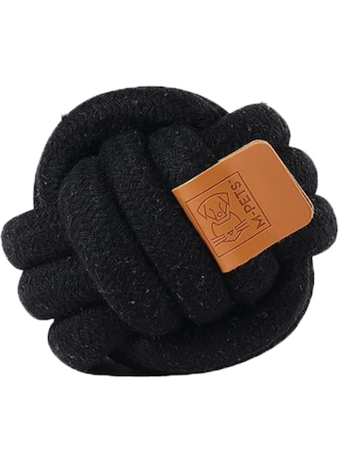 M-PETS Coto Black Ball M Eco Friendly Dog Toy