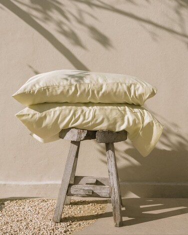 Naked Labs Bamboo Pillowcases Set - Standard - Provence Butter
