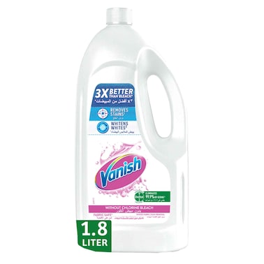 Vanish Liquid Fabric Stain Remover 1.8L - White Clothes