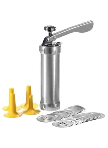 As Seen on TV Aluminum Biscuit and Cookie Maker, Silver