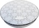 INFINI HOMES Premium High Density Foam White Round Mattress (250W X 250L X 30H)