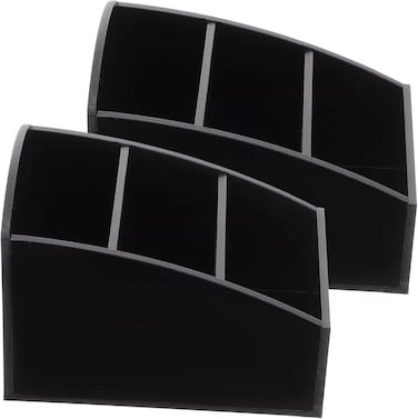 PRETYZOOM 2-Pack Storage Box for Coffee Pods, Tea Bags, and Sugar Packets