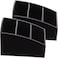 PRETYZOOM 2-Pack Storage Box for Coffee Pods, Tea Bags, and Sugar Packets