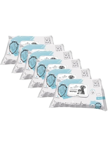 M-PETS Pet Cleaning Wipes Anti-Bacterial 40pcs