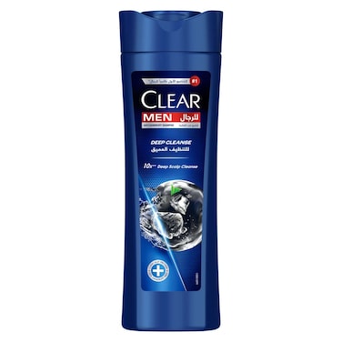 Clear Shampoo For Men Anti Dandruff Shampoo Deep Cleanse 400ml