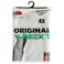 Fruit of the Loom Men Original V-Neck T-Shirt White, Medium, Pack of 3