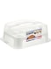 Micronware Microwave Cupcake Transporter 38X29X18.5Cm, White, 8851251055224